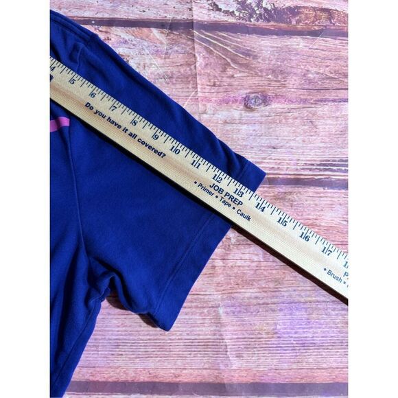 Nike Dri Fit Men's Size Large Sport Clash Training T-Shirt Purple/Blue Short Sle - Picture 12 of 12